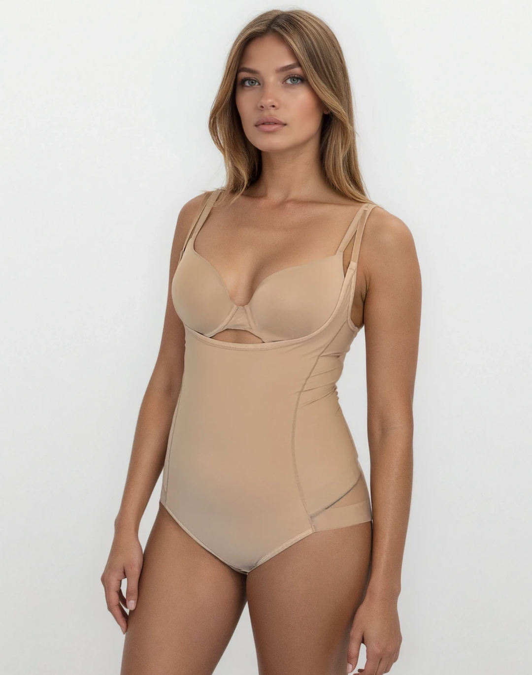 Body modellante senza reggiseno contenitivo - intimo modellante shapewear donna Glimpse