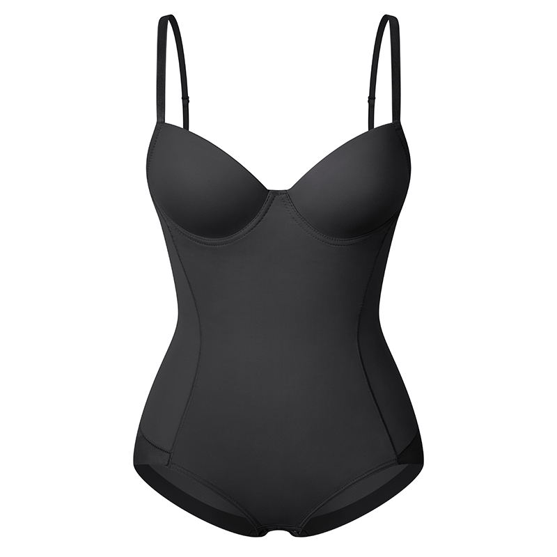 Body modellante contenitivo nero con coppe | Glimpse™