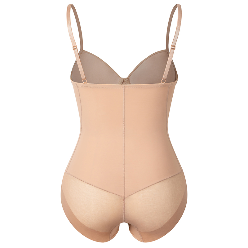 Body modellante contenitivo beige con coppe | Glimpse™