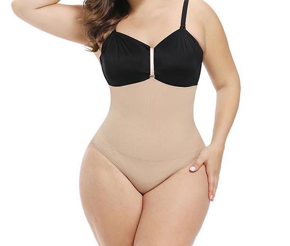 Slip seamless modellante carne vita alta – intimo modellante shapewear donna Glimpse